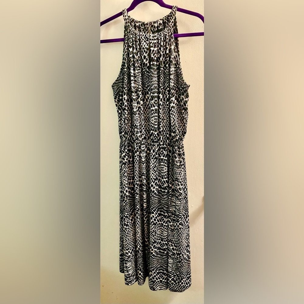 Kenneth Cole Animal Print Dress SIZE LARGE *LIKE NEW*
